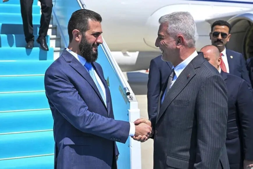 Ahmad al-Sharaa Arrives in Ankara to Attend NATO Summit and Meet International Officials