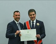 Another Golden Chapter in Kurdish Diplomacy; Italy Glorifies President Nechirvan Barzani with Its Highest Honour