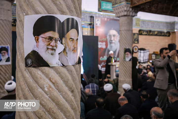 مراسم گرامیداشت رهبر شهید انقلاب در سنندج / عکاس :عرفان کرمی