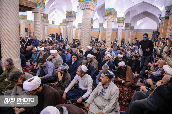 مراسم گرامیداشت رهبر شهید انقلاب در سنندج / عکاس :عرفان کرمی