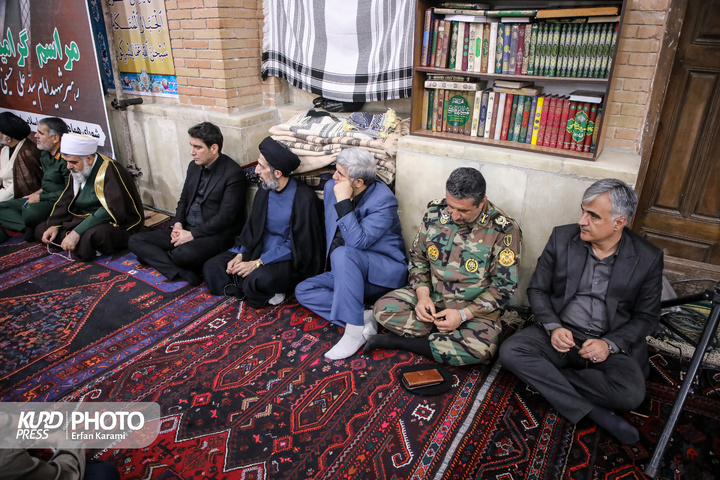مراسم گرامیداشت رهبر شهید انقلاب در سنندج / عکاس :عرفان کرمی