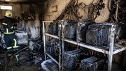 ماینرها یک خانه اجاره ای در ارومیه را به آتش کشیدند