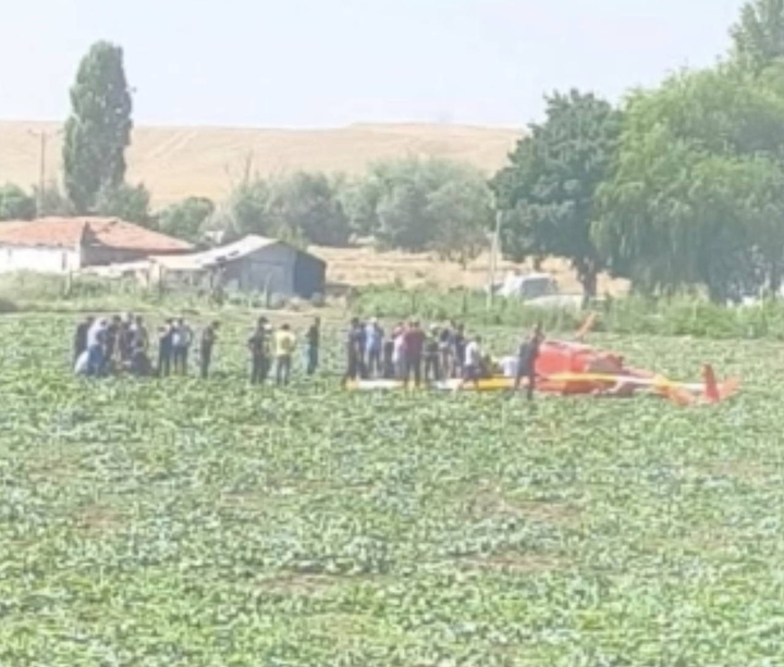 Tusas training helicopter crashes in Ankara
