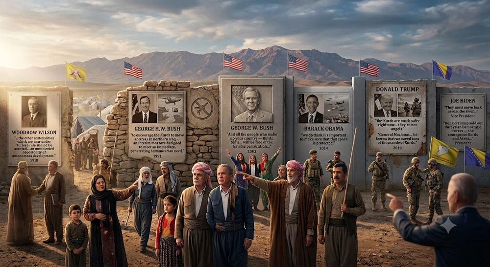 From Wilson to Trump; 13 US Presidents' Narratives of the Kurdish Issue