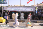 باشماق در تب و تاب میزبانی از زائران اربعین/ عکاس:عرفان کرمی