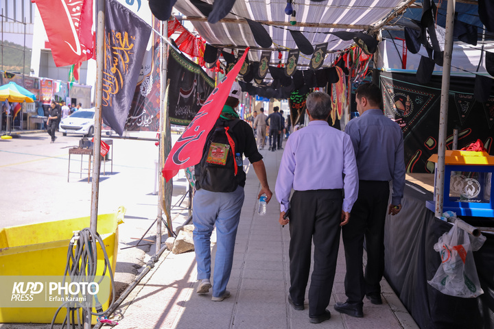 باشماق در تب و تاب میزبانی از زائران اربعین/ عکاس:عرفان کرمی