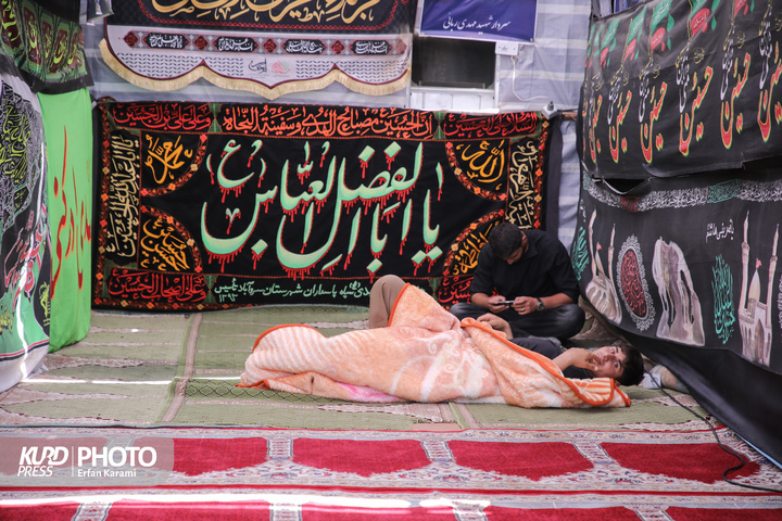 بازدید رئیس ستاد مرکزی اربعین از مرز بین‌المللی باشماق مریوان / عکاس: عرفان کرمی