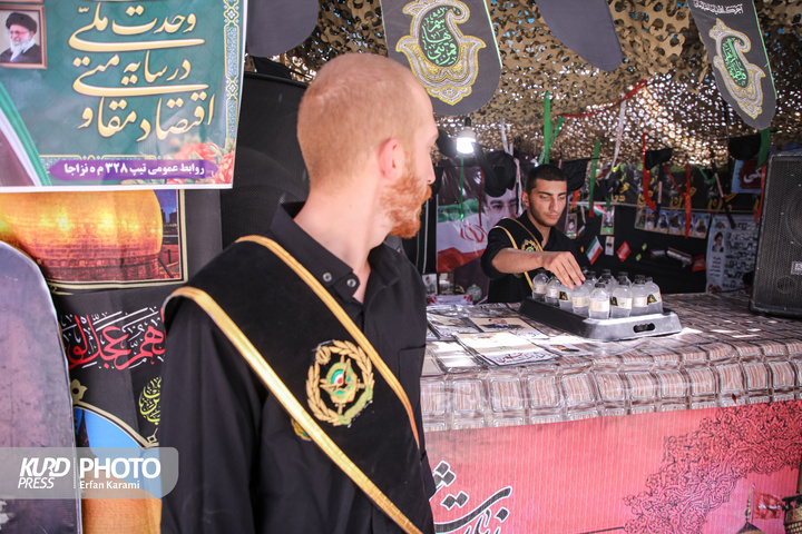 بازدید رئیس ستاد مرکزی اربعین از مرز بین‌المللی باشماق مریوان / عکاس: عرفان کرمی