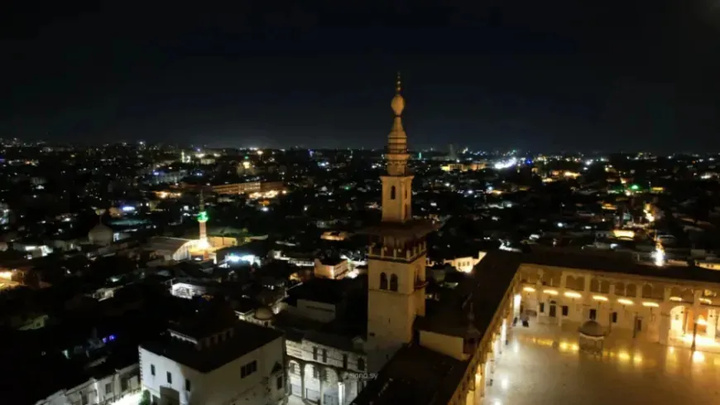 آتش‌سوزی در مسجد اموی دمشق بدون خسارت مهار شد