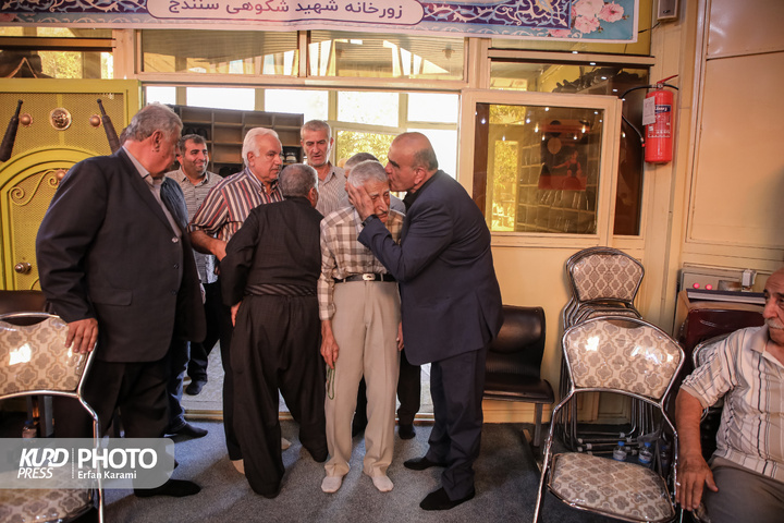 آیین گرامیداشت روز خبرنگار در زورخانه شهید شکوهی / عکاس : عرفان کرمی