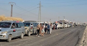 یەکەم کاروانی ئاوارەکانی سەرێکانی گەڕانەوە زێدی خۆیان