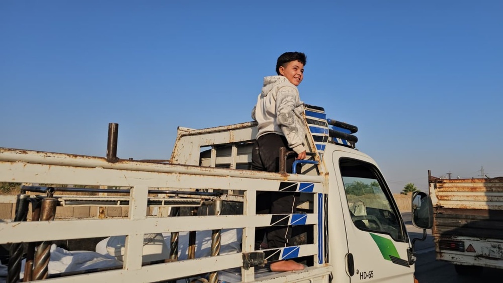 نخستین کاروان آوارگان سره‌کانی پس از ۷ سال راهی زادگاهشان شد + تصاویر