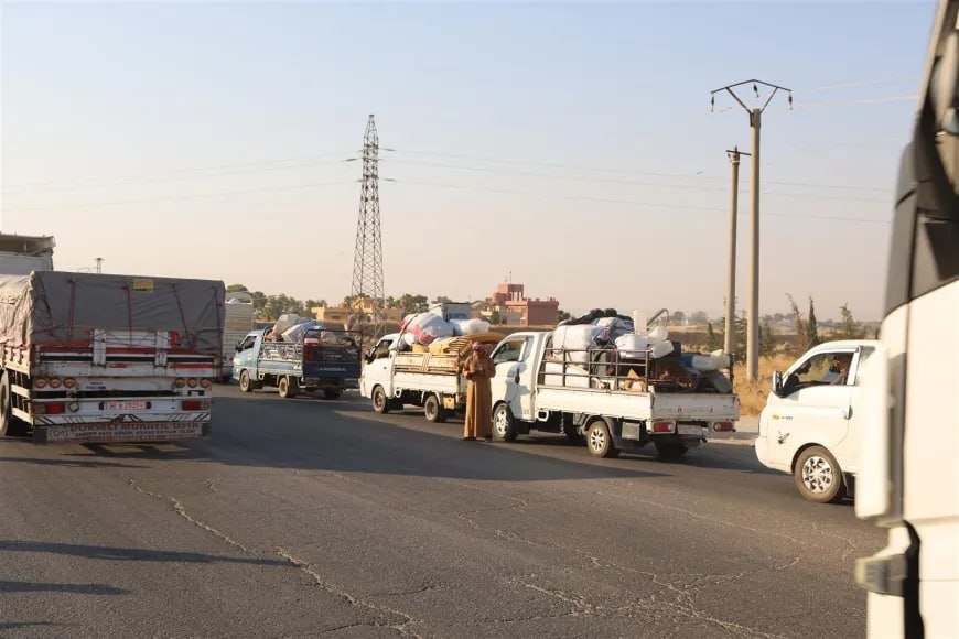 نخستین کاروان آوارگان سره‌کانی پس از ۷ سال راهی زادگاهشان شد + تصاویر