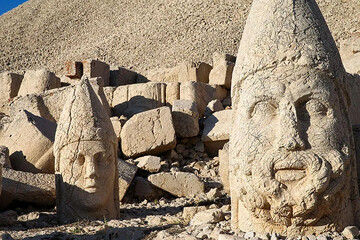 تماشای طلوع و غروب زیبای خورشید در کوه نمرود + تصاویر