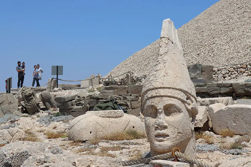تماشای طلوع و غروب زیبای خورشید در کوه نمرود + تصاویر