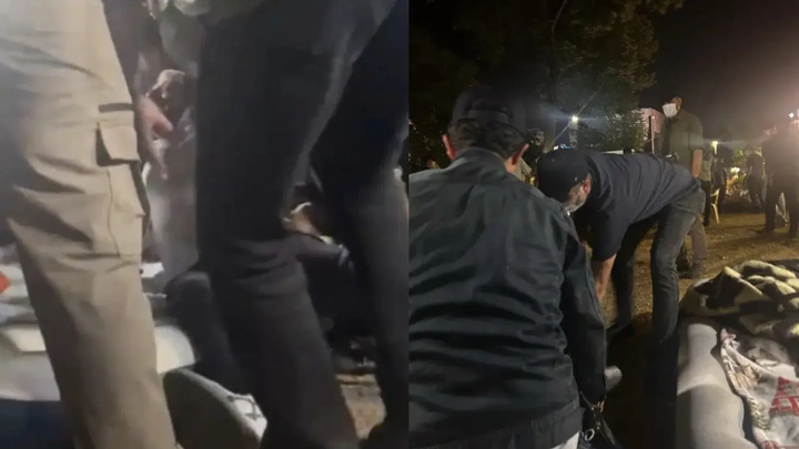 پلیس تحصن خانواده‌های جان‌باختگان و جانبازان در آنکارا را با خشونت بر هم زد + فیلم
