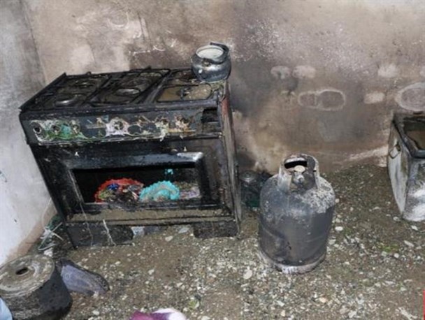 بخاری نفتی یک منزل روستایی در بوکان را خاکستر کرد