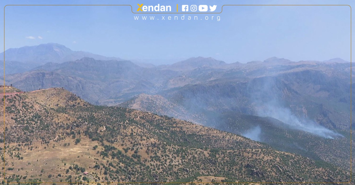 حمله توپخانه ارتش ترکیه به استان دهوک اقلیم کردستان