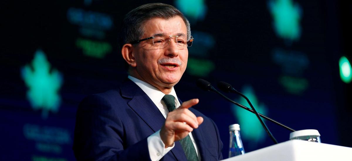 U.S is controlling Erdogan: former PM Davutoglu