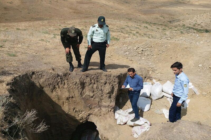 دستگیری حفاران غیرمجاز آثار تاریخی در سیروان