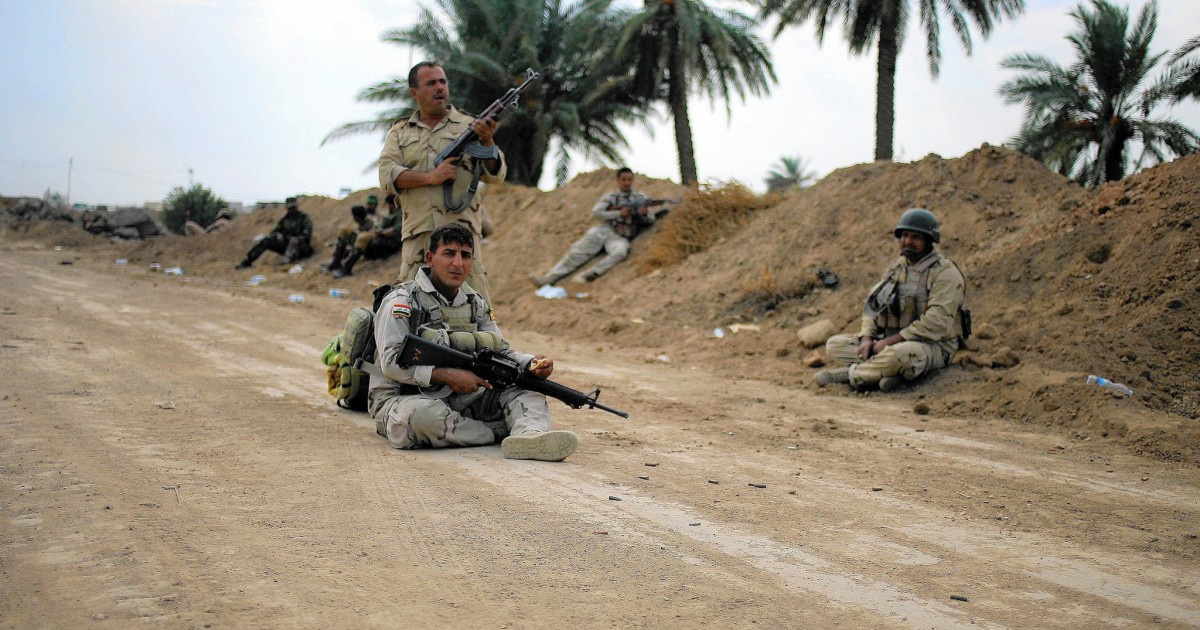 Three Iraqi soldiers killed south of Kirkuk