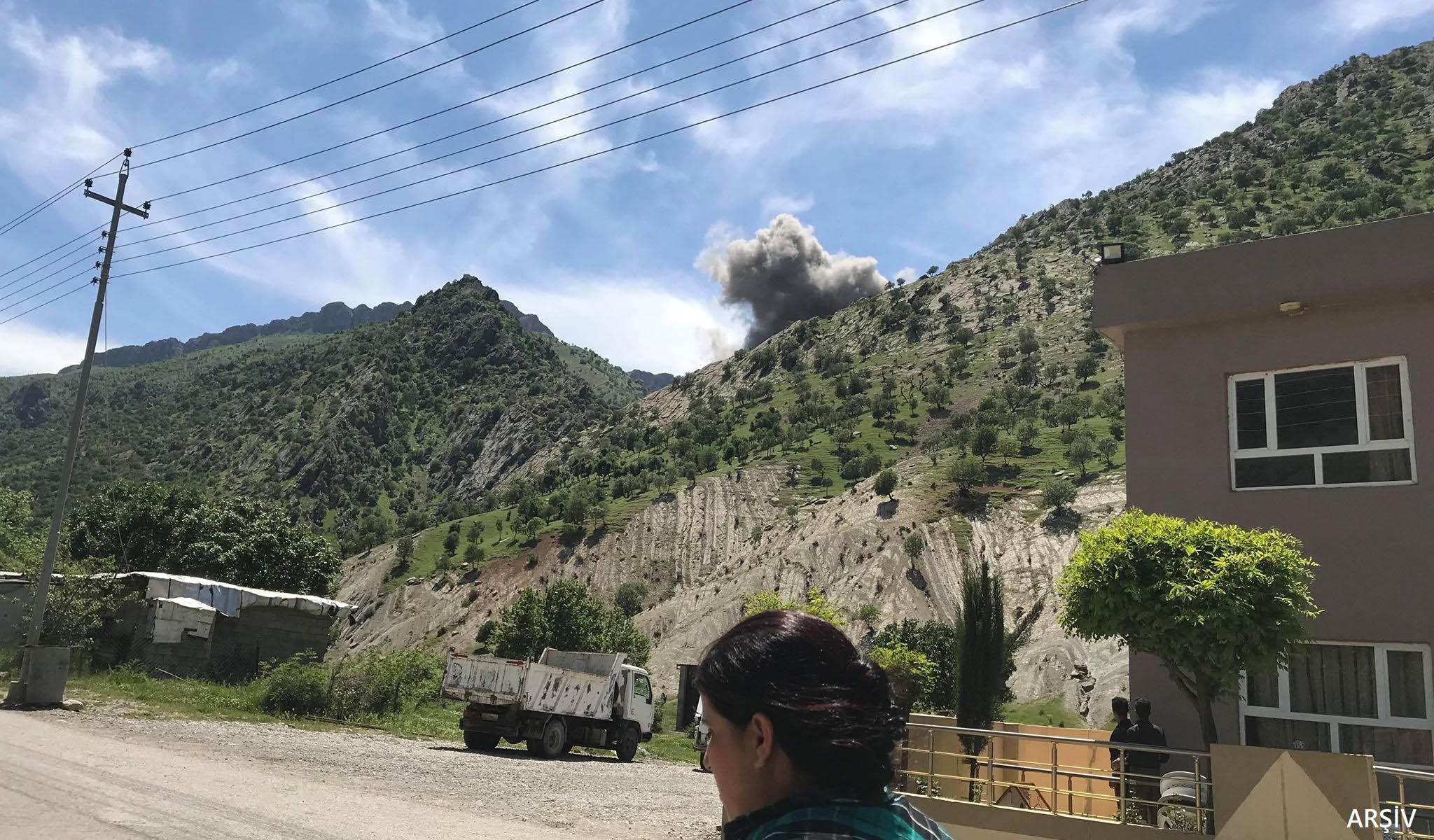 Turkish warplanes hit Kani Masi sub-district in Dohuk