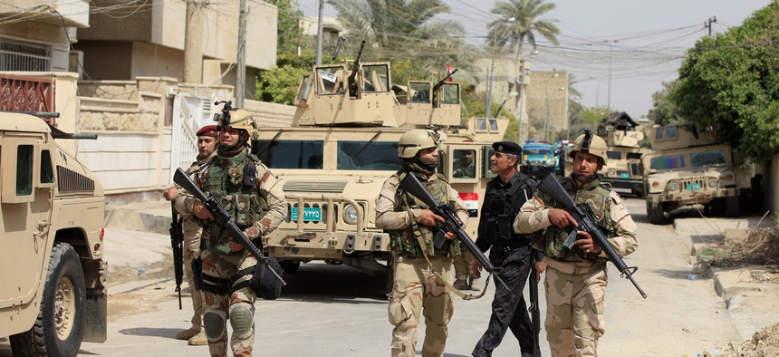 Six Iraqi soldiers killed in Nainawa blast