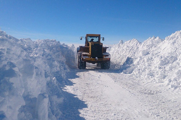 ارتفاع برف در سیلوانای ارومیه به یک متر رسید