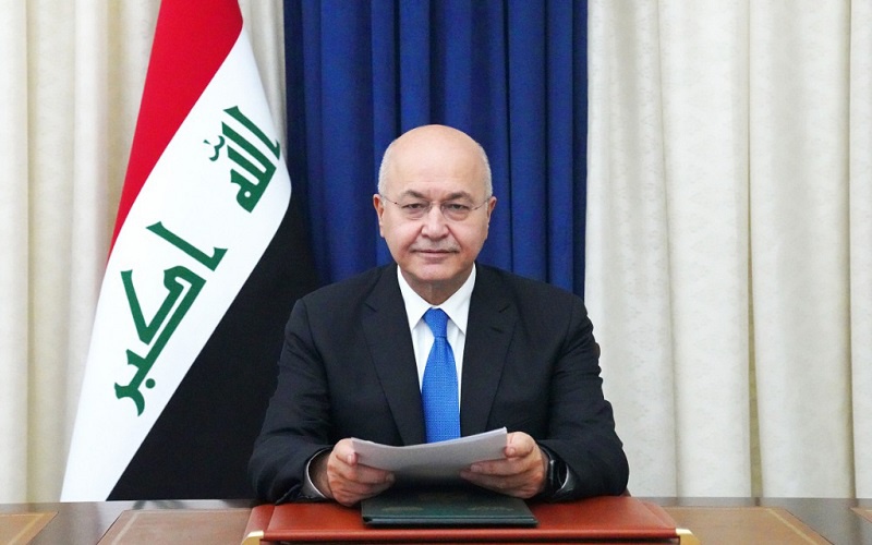 برهم صالح: انفجارهای تروریستی بغداد، تحولات بزرگ عراق را هدف قرار داده است