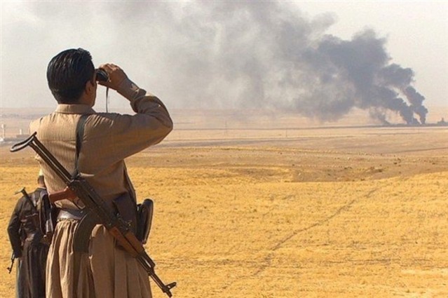 عملیات نیروهای پیشمرگ اقلیم کردستان علیه داعش در دیالی