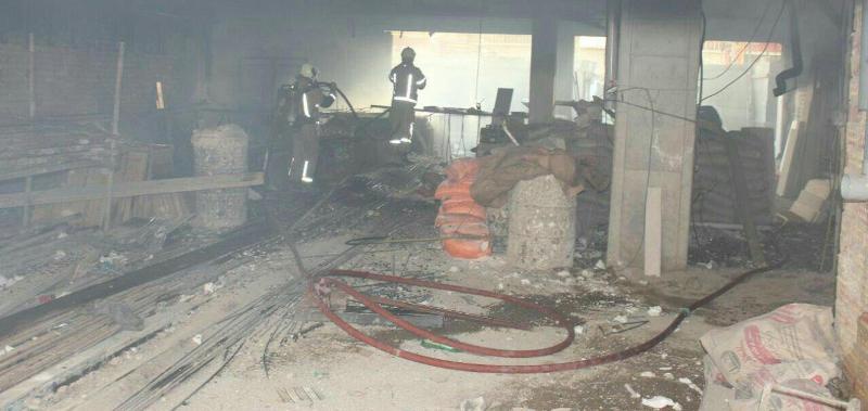 آتش جان یک نگهبان ساختمانی در مهاباد را گرفت