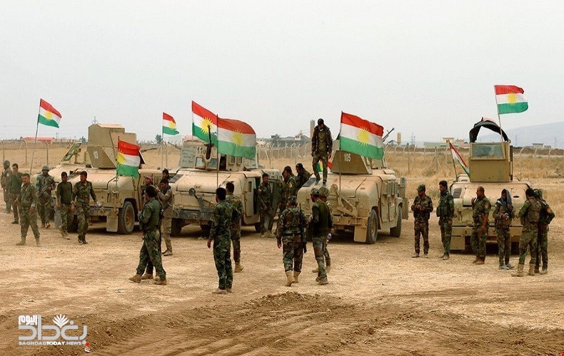پرداخت حقوق نیروهای پیشمرگ از کمک های ائتلاف بین المللی به اقلیم کردستان