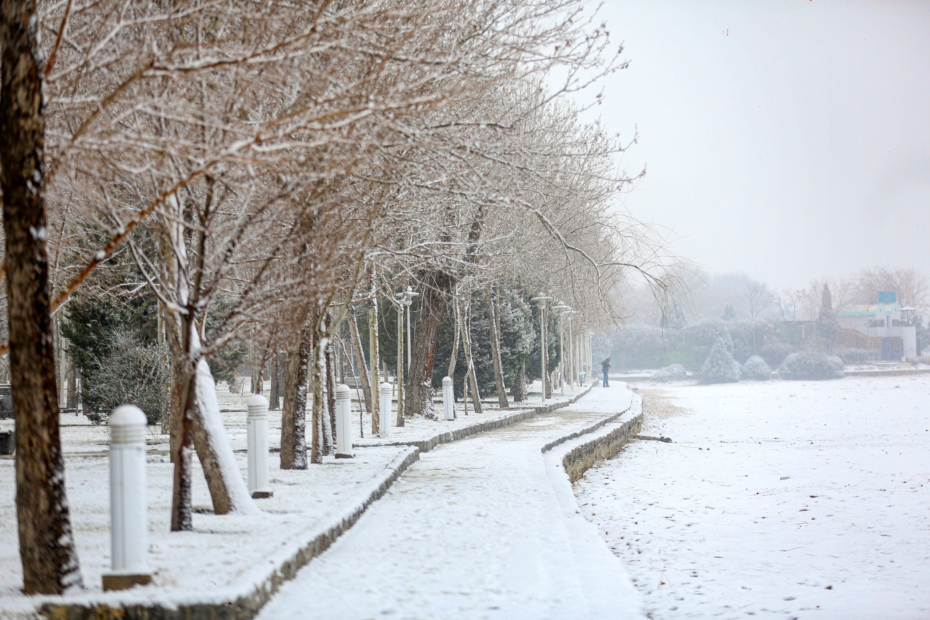 برف و باران در راه آذربایجان غربی