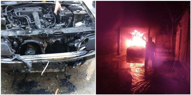 آتش گرفتن‌ 5 دستگاه خودرو طی چهار روز بوکان