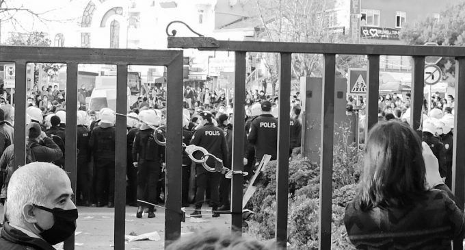 اعتراضات دانشگاه بوغازیچی و برخورد امنیتی با دانشجویان معترض
