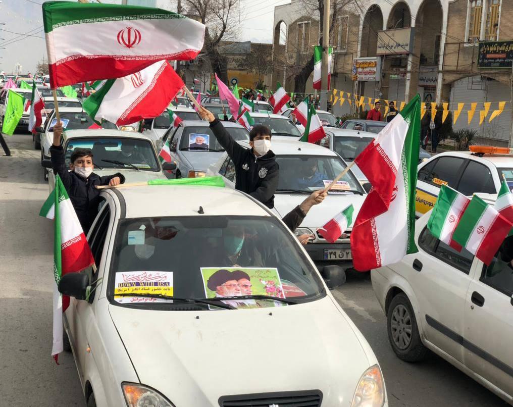 رژه جشن پیروزی انقلاب در کرمانشاه