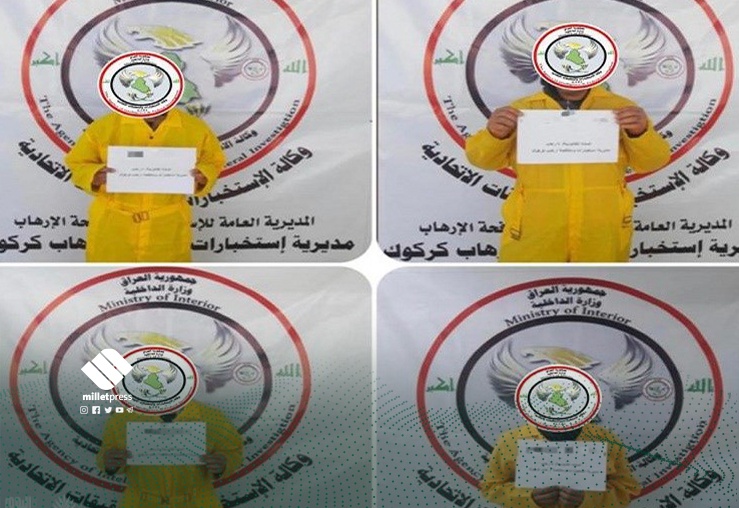 دستگیری یک گروه از عناصر داعش در کرکوک