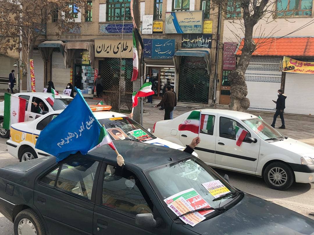 مشارکت مردم کرمانشاه در جشن انقلاب پرشور و متفاوت بود