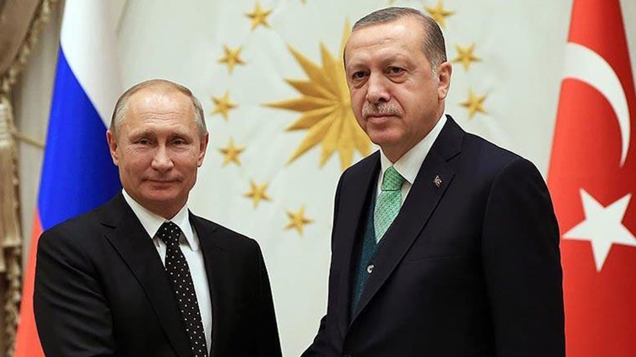 گفتگوی اردوغان و پوتین درباره سوریه و لیبی