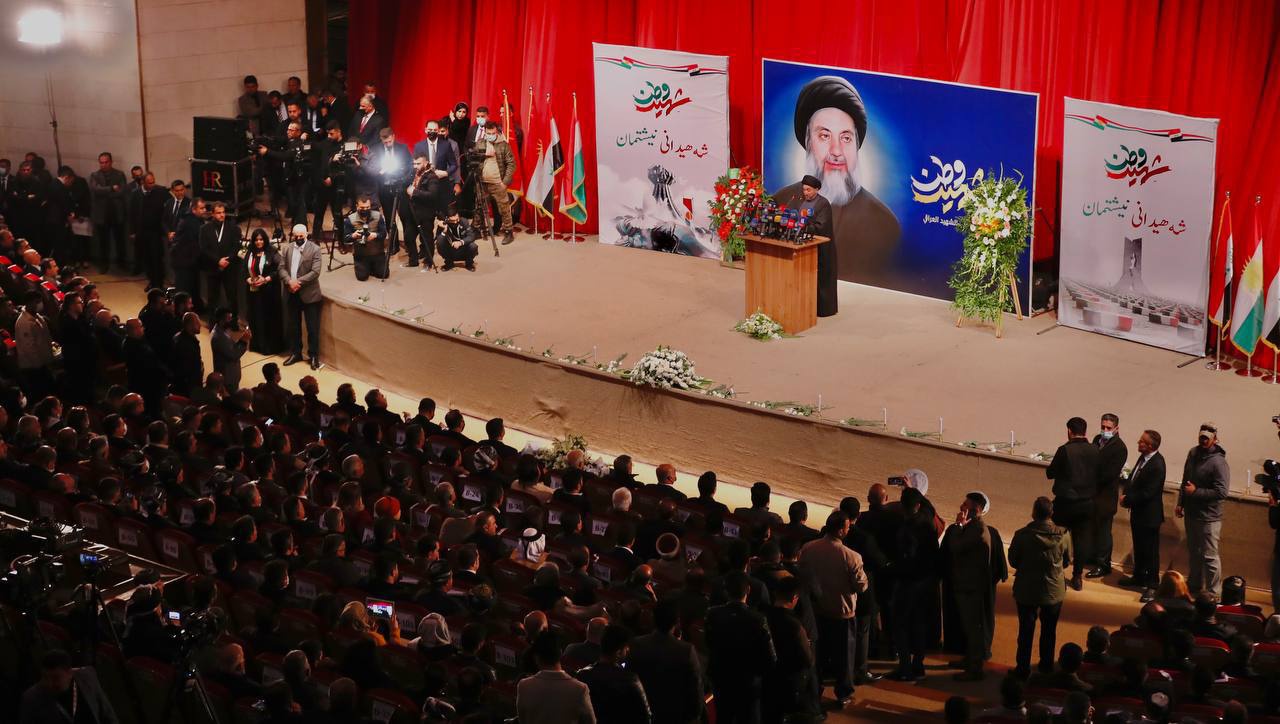 برگزاری مراسم بزرگداشت شهید حکیم در سلیمانیه/تاکید سید عمار حکیم بر یکپارچگی و وحدت در راستای رسیدن به عراق مقتدر