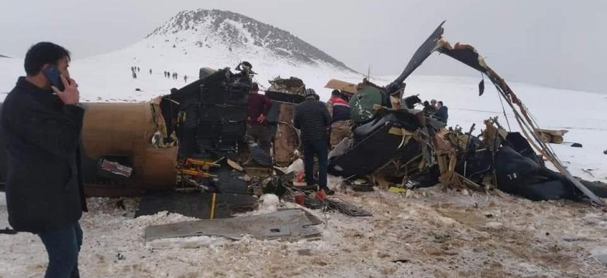 Turkey blames bad weather for Thursday deadly military chopper crash