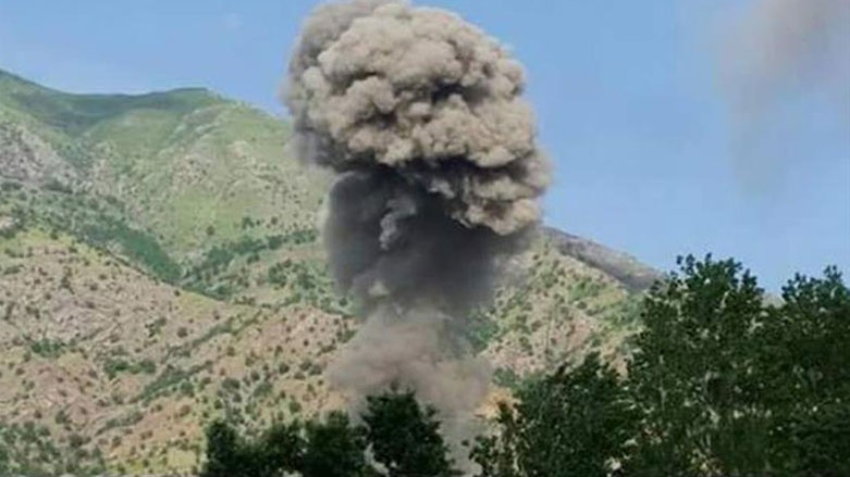 بمباران مناطق مرزی استان دهوک توسط هواپیماهای ترکیه