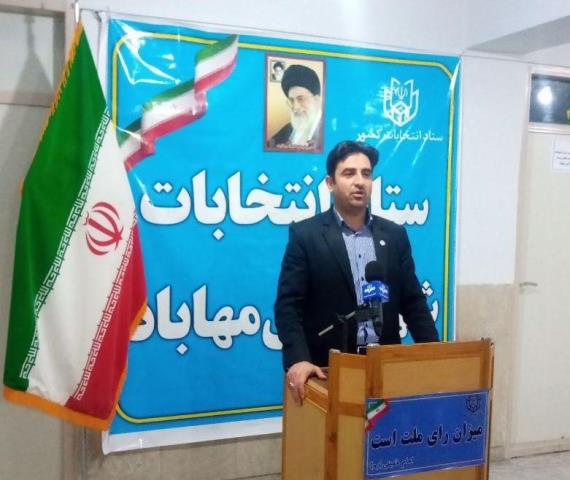 اعضای معتمد هیات اجرایی انتخابات شورای شهرستان مهاباد همگی مرد هستند