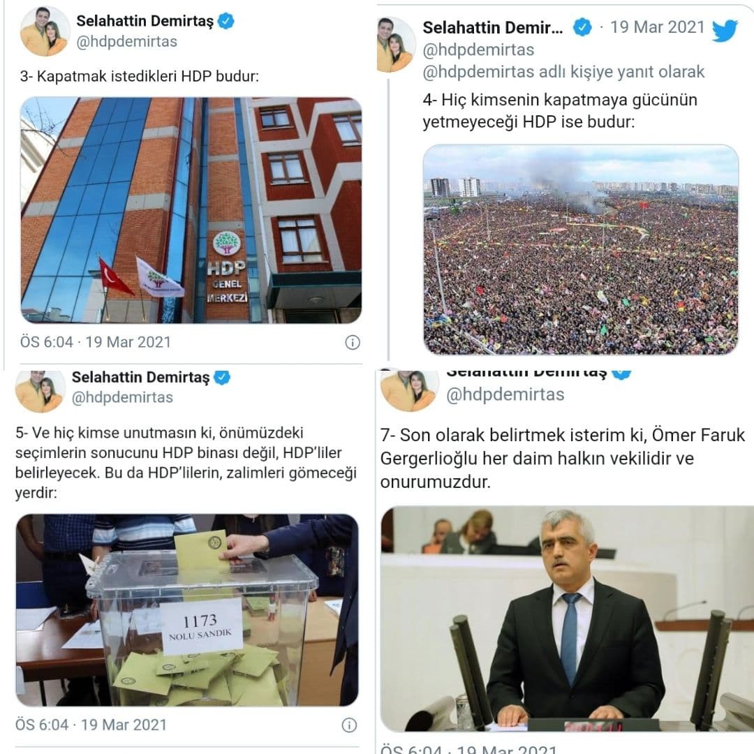 نتیجه انتخابات را هواداران HDP تعیین می کنند نه ساختمانی که شما می بندید