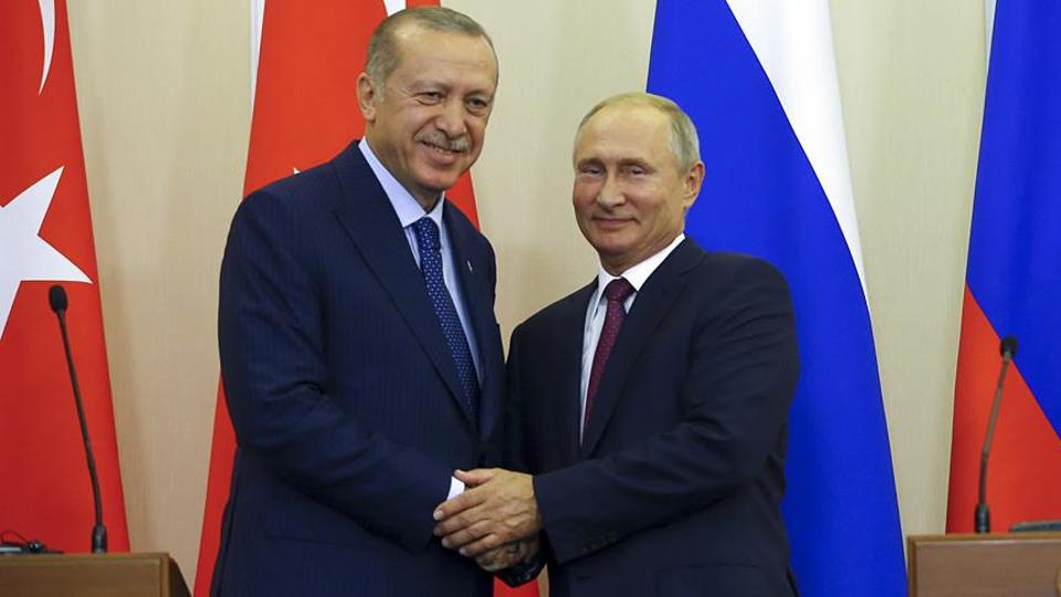 پوتین به اردوغان برای کنترل بر کردها کمک می کند