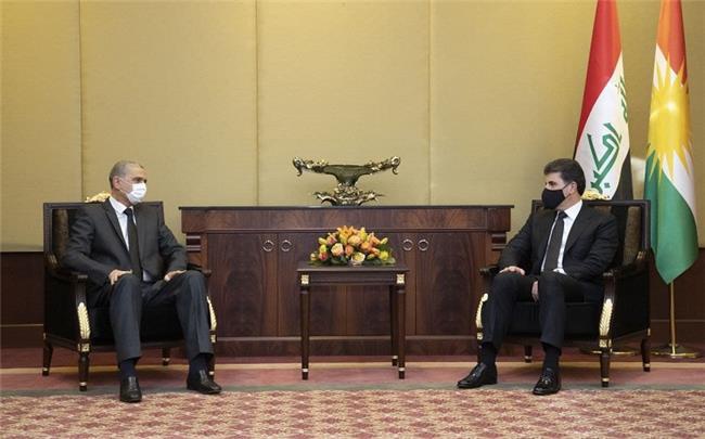 گفتگوی نچیروان بارزانی و عثمان غانمی درباره اجرای توافق شنگال