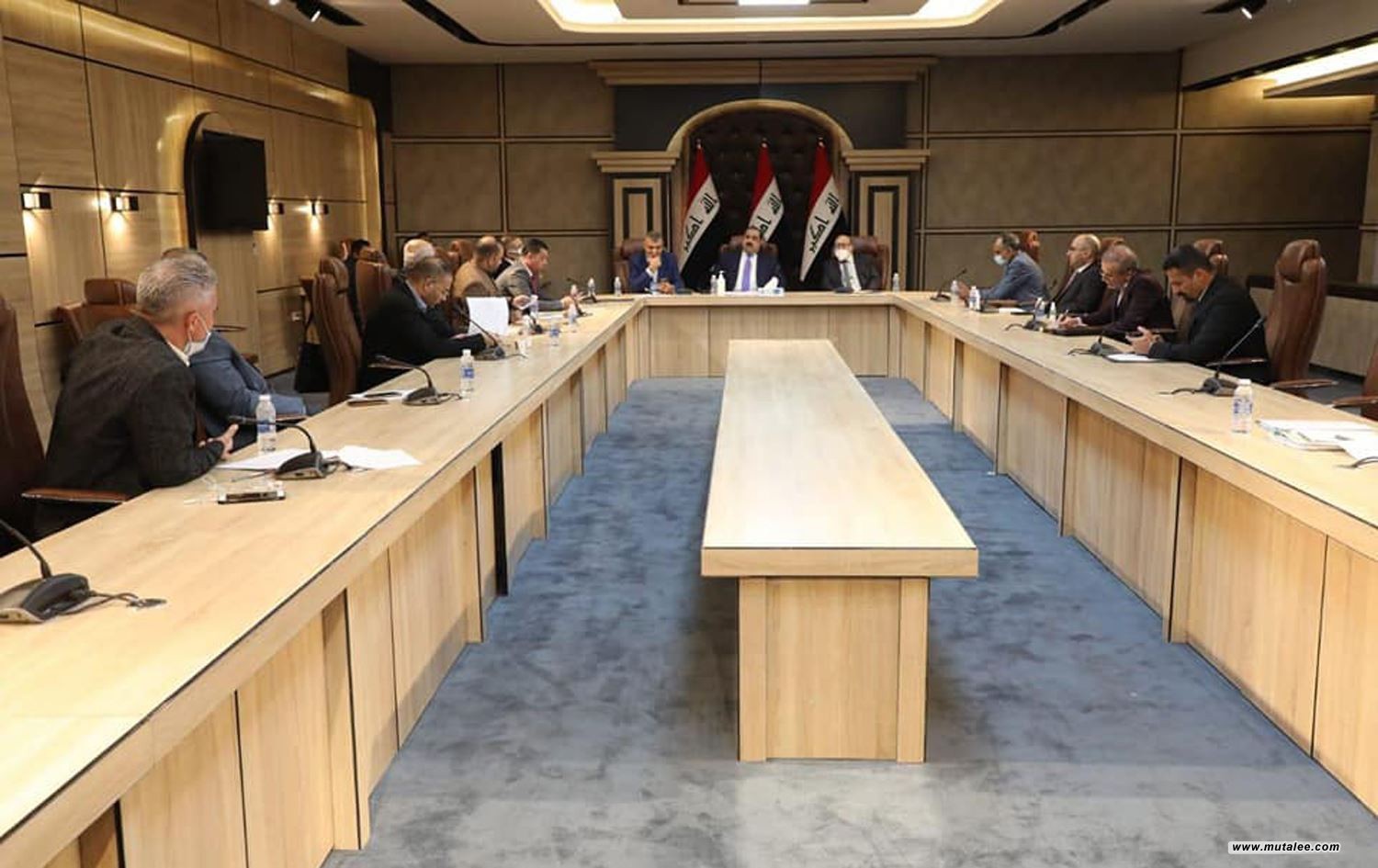 نشست هیأت رئیسه و سران فراکسیون های مجلس عراق با هیأت مذاکره کننده اقلیم کردستان