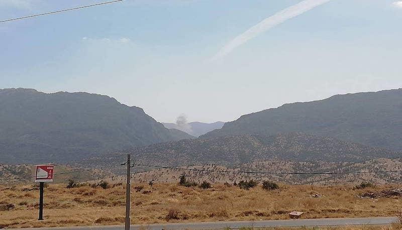 جنگنده های ترکیه سه روستای استان دهوک را بمباران کردند