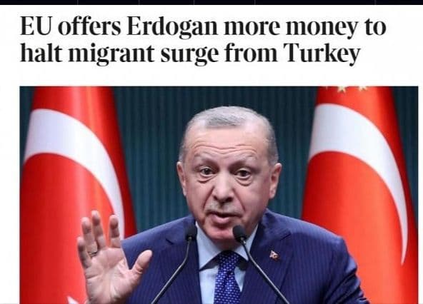 اردوغان برای نگهداری از پناهجویان پول بیشتری از اتحادیه اروپا درخواست کرد