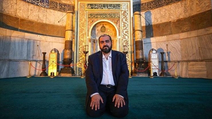 امام جماعت مسجد ایاصوفیه بخاطر انتقاد از اردوغان مجبور به استعفا شد